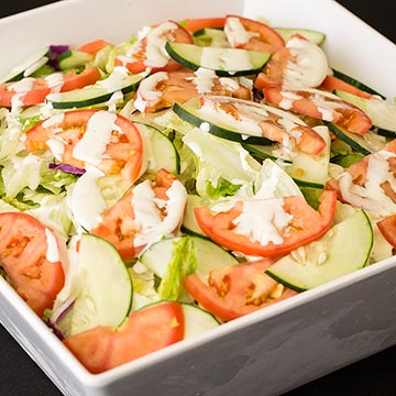 Green Salad with Ranch