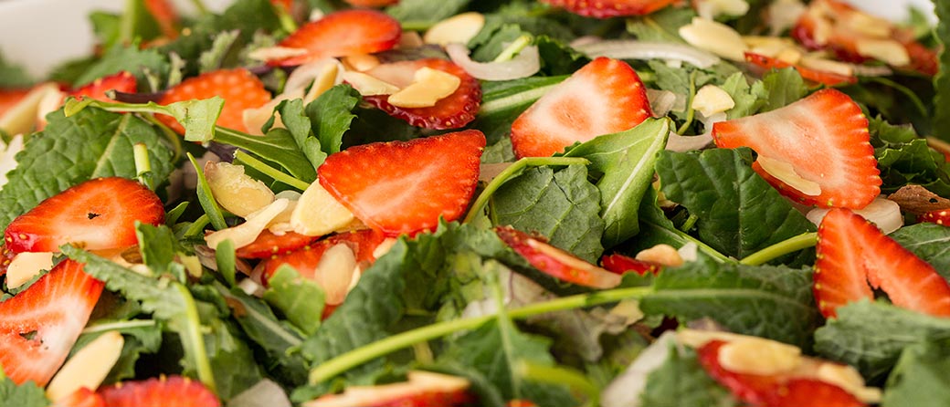 Kale and Strawberry Salad