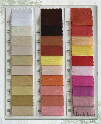 2 of 4 : Shantung Satin : Linen Colors