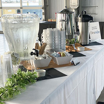 Water & Coffee Beverage Station