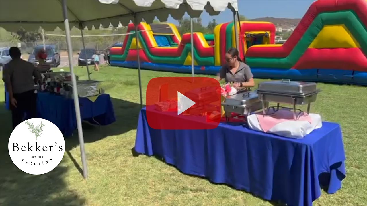 WATCH VIDEO: San Diego Picnic Catering :: Bekker's Catering @ Santee Lakes, San Diego, CA
