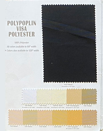 Polypoplin Visa Polyester