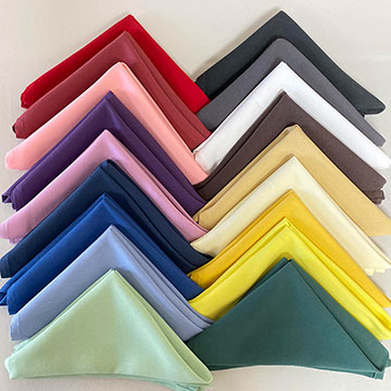 Your Choice of Napkin Colors
